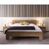 Oak bed Lauma Azur