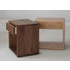 Oak bedside table Adīna