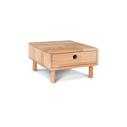Beech bedside table MIKUSS